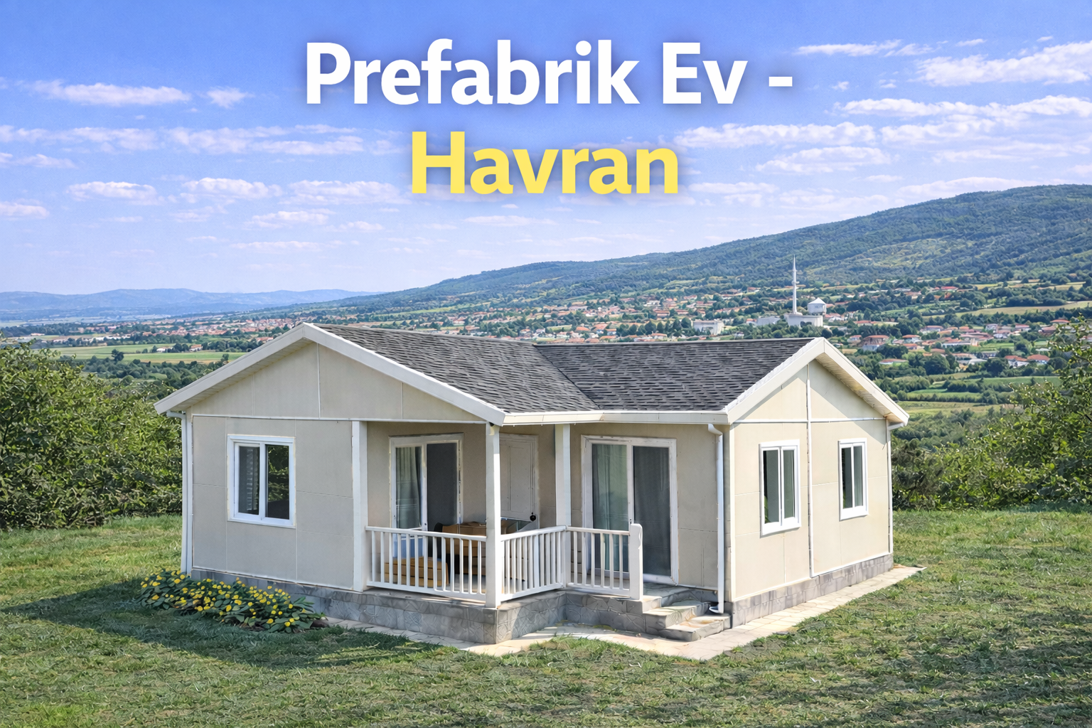 Hayran prefabrik ev firmaları Balıkesir Hayran prefabrik ev modelleri