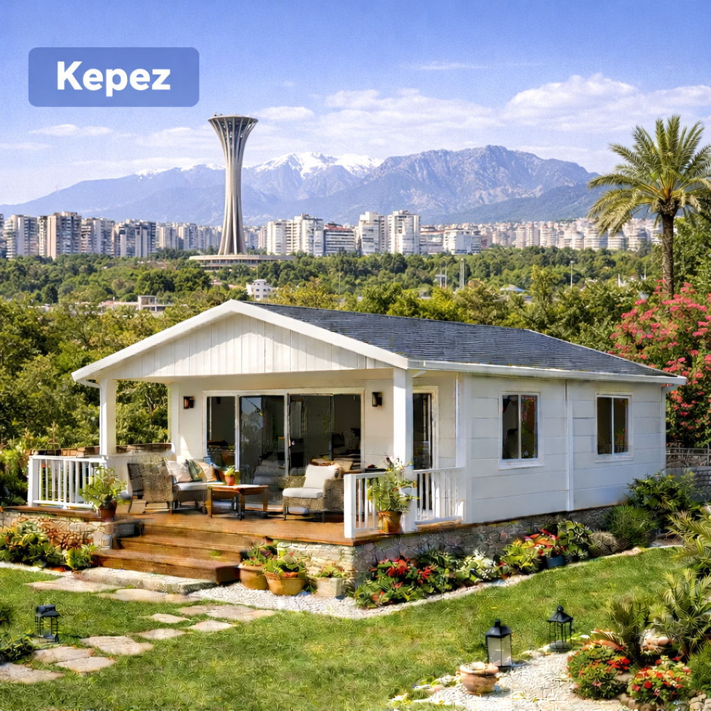 Kepez prefabrik ev modelleri