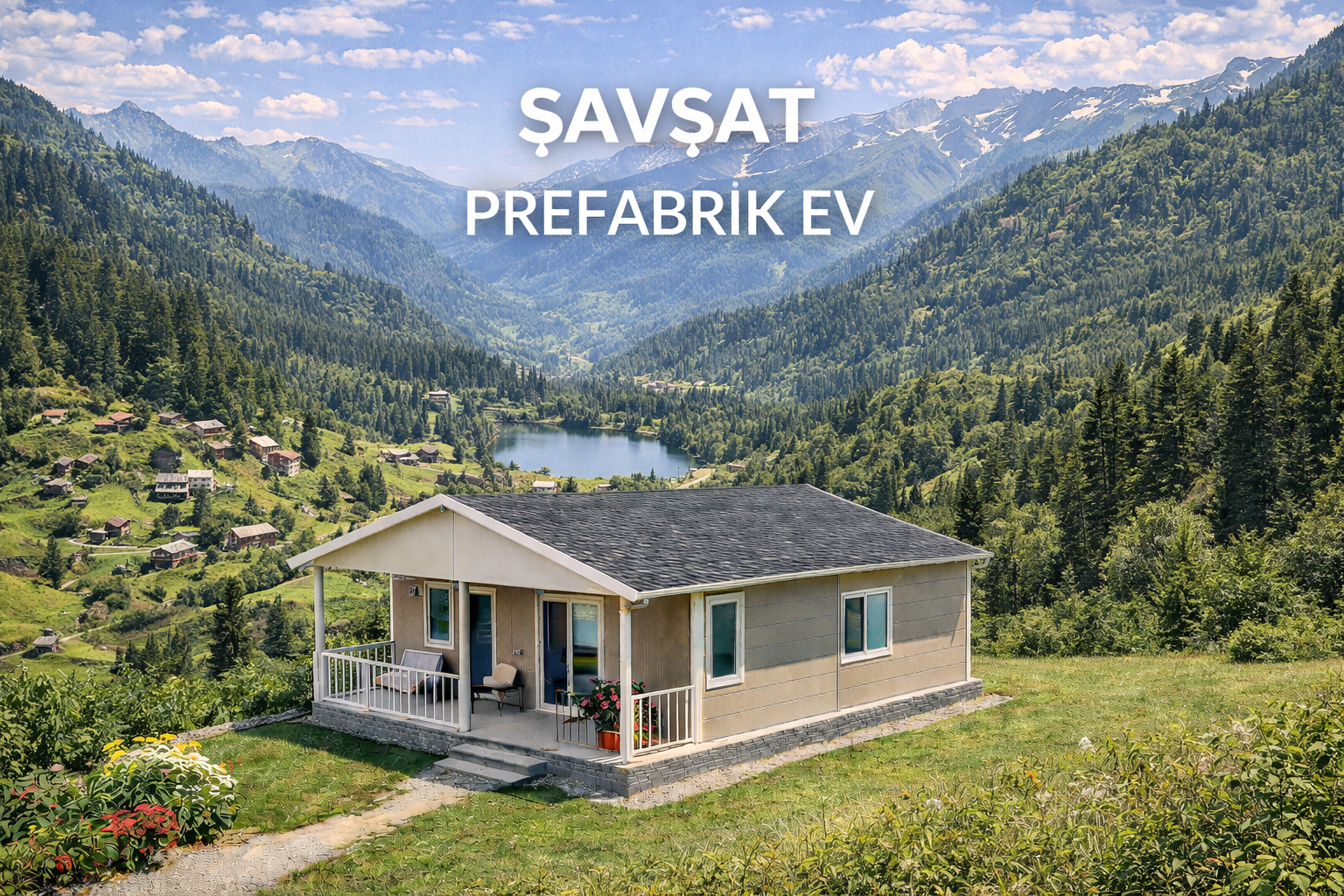 Şavşat prefabrik ev modelleri