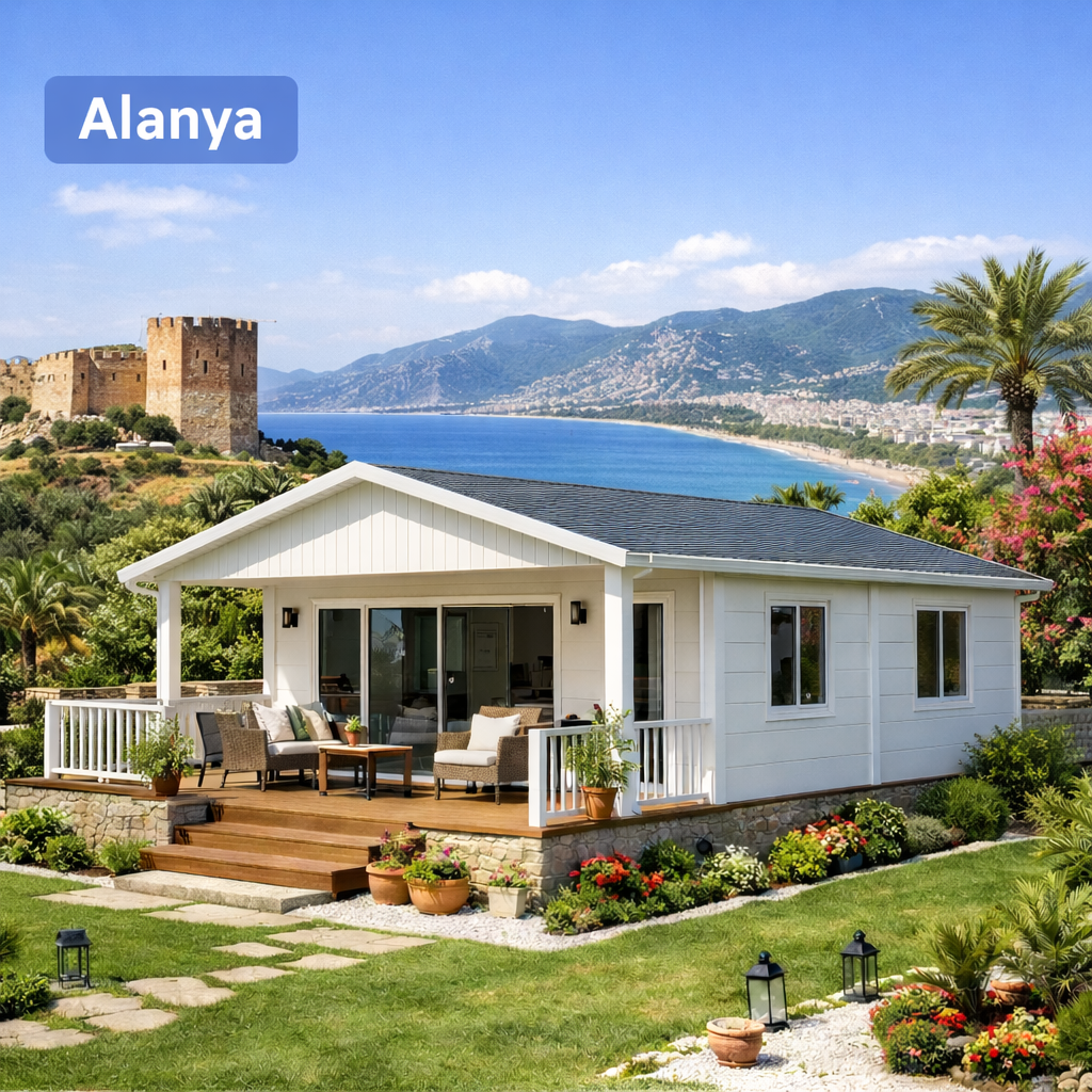 Alanya Prefabrik Ev Modelleri Alanya prefabrik ev modelleri
