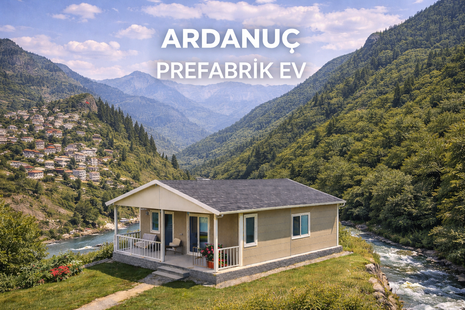 Ardanuç prefabrik ev modelleri
