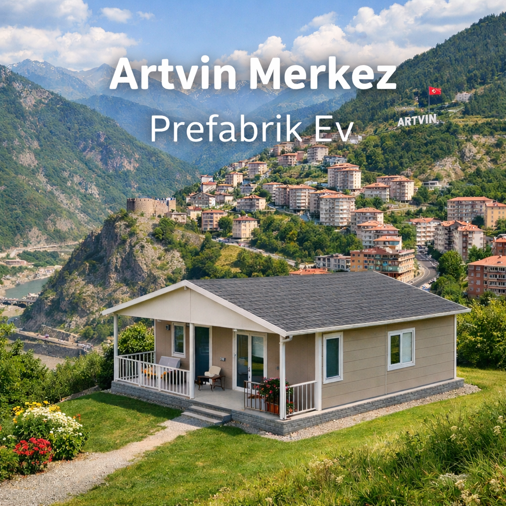 Artvin prefabrik ev modelleri