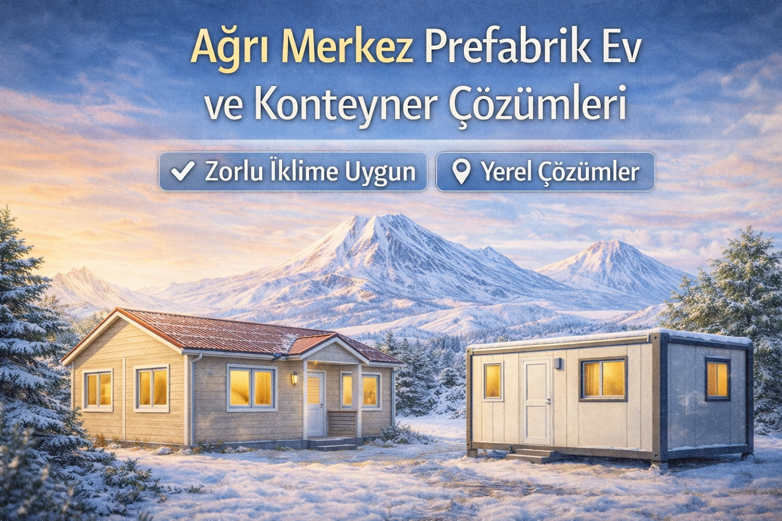 Ağrı Merkez Prefabrik Ev ve Konteyner Çözümleri Ağrı Merkez Prefabrik Ev ve Konteyner Çözümleri