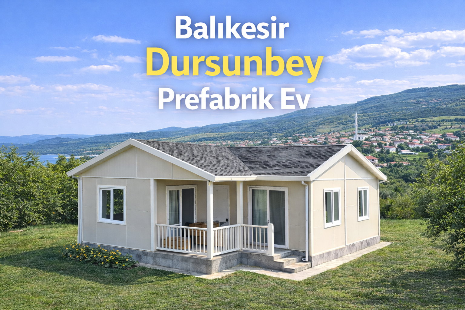 Dursunbey prefabrik ev firmaları Balıkesir Dursunbey prefabrik ev modelleri