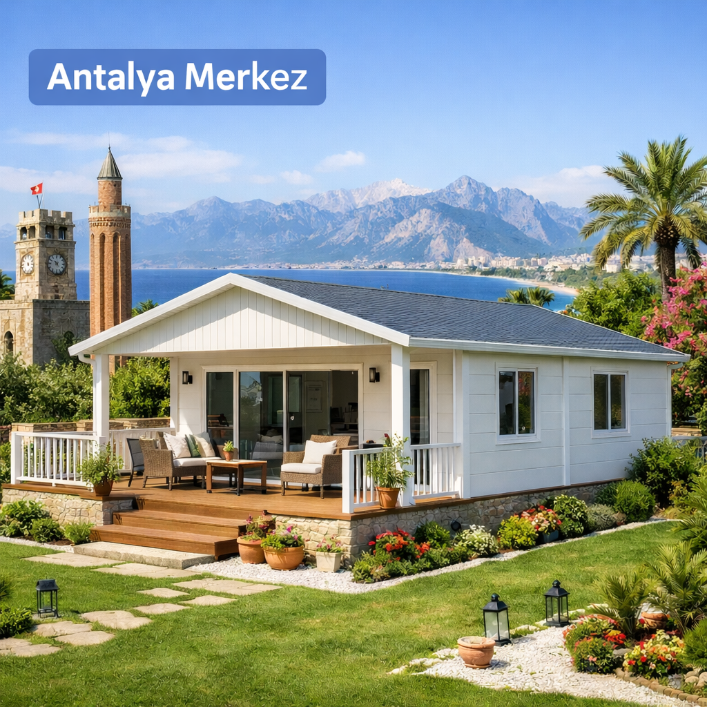 Antalya'da prefabrik ev rehberi - görsel