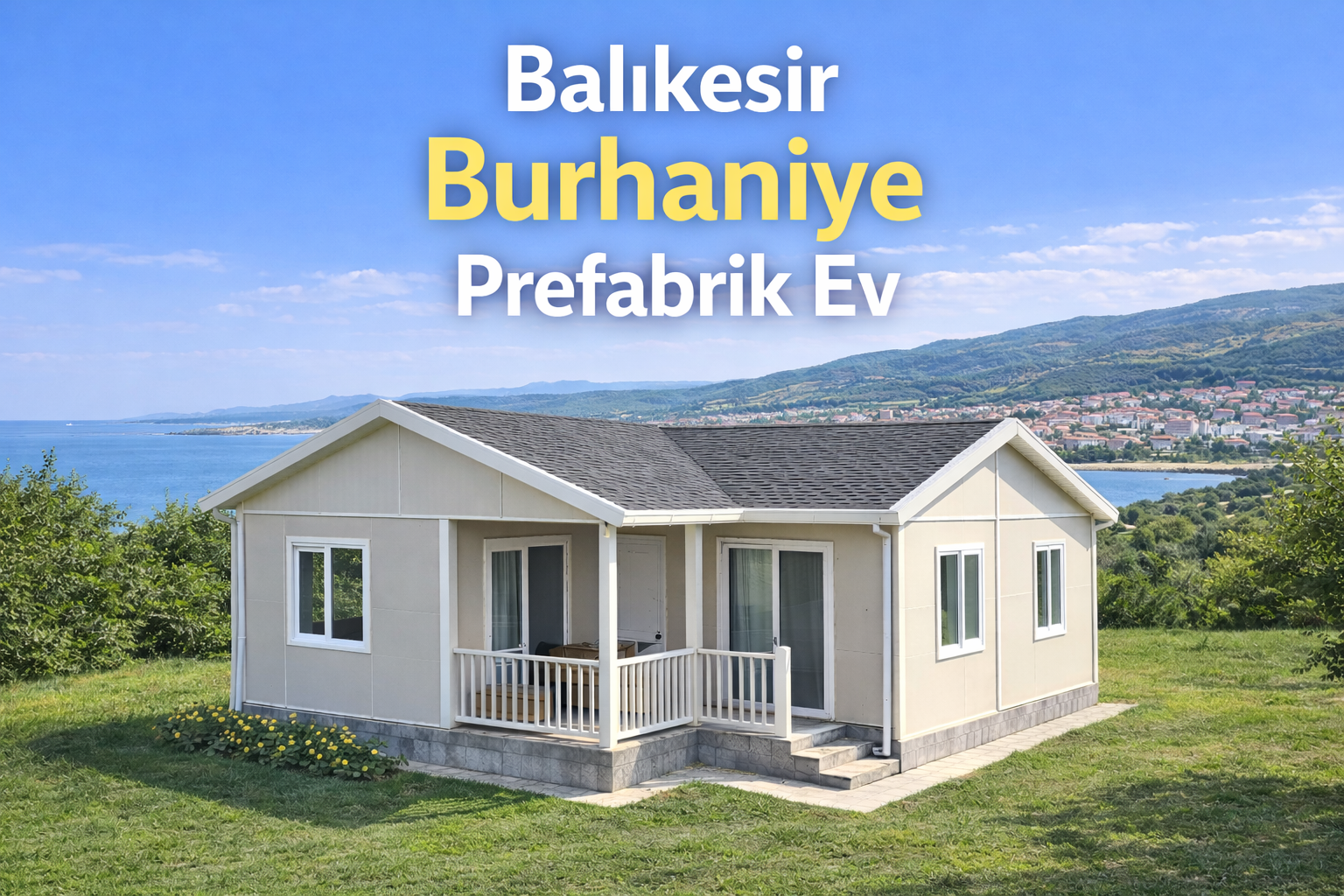 Burhaniye prefabrik ev firmaları Balıkesir Burhaniye prefabrik ev modelleri